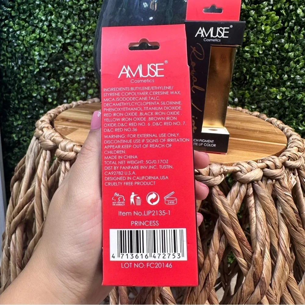 Amuse rich pigment‎ matte lip color new